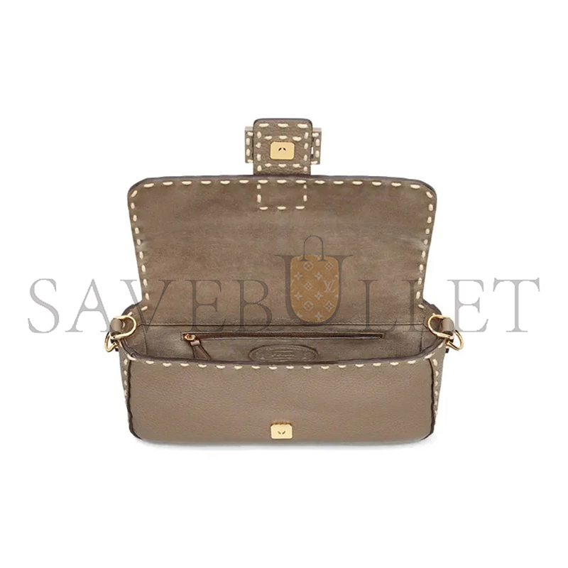 FENDI BAGUETTE LEATHER BAG 8BR600AH95F1F1M (27*15*6cm)